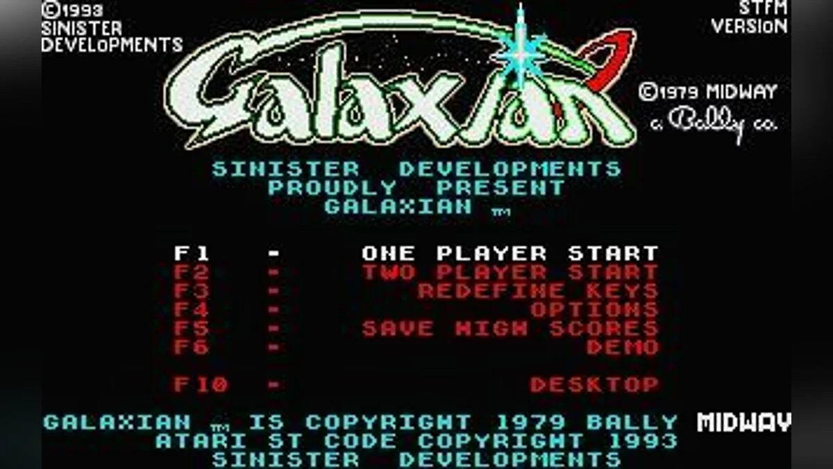 Скриншоты из Galaxian / Картинка 1