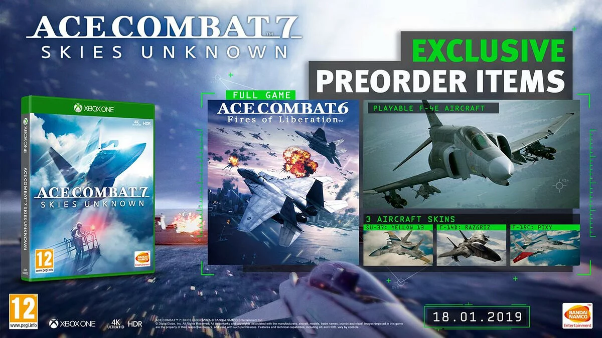 Арт из Ace Combat 7: Skies Unknown / Картинка 5
