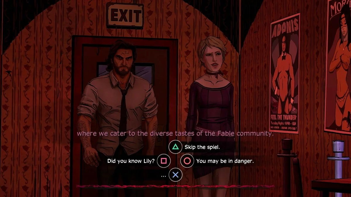 Скриншоты из The Wolf Among Us / Картинка 161