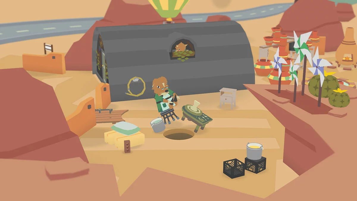 Скриншоты из Donut County / Картинка 1