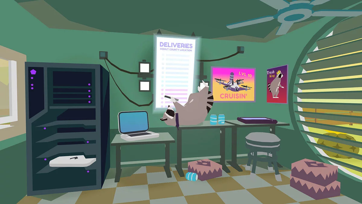 Скриншоты из Donut County / Картинка 4