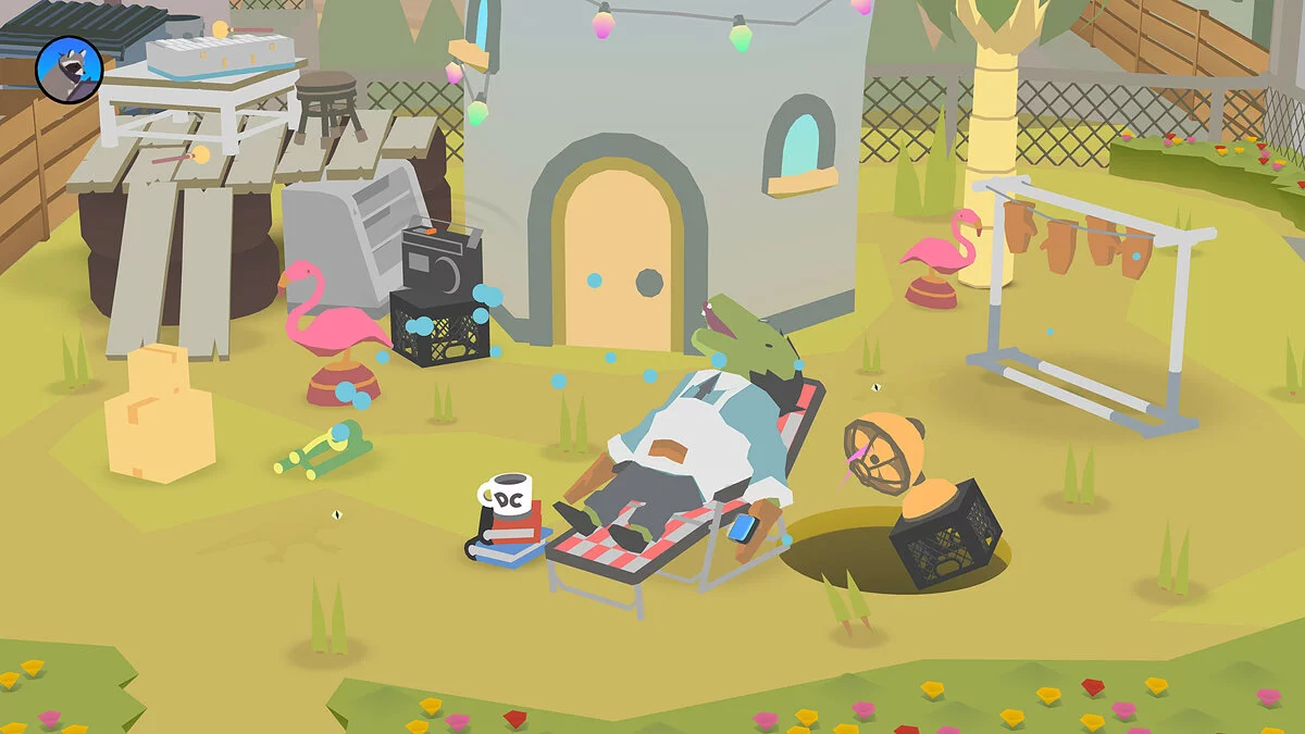 Скриншоты из Donut County / Картинка 8