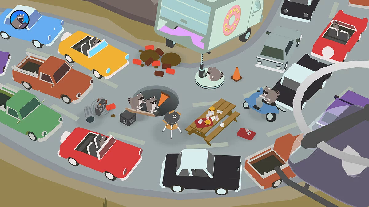 Скриншоты из Donut County / Картинка 10