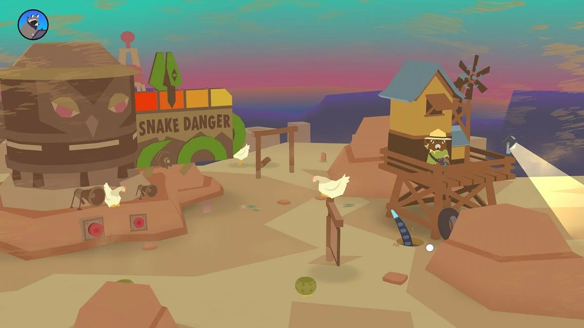 Скриншоты из Donut County / Картинка 24