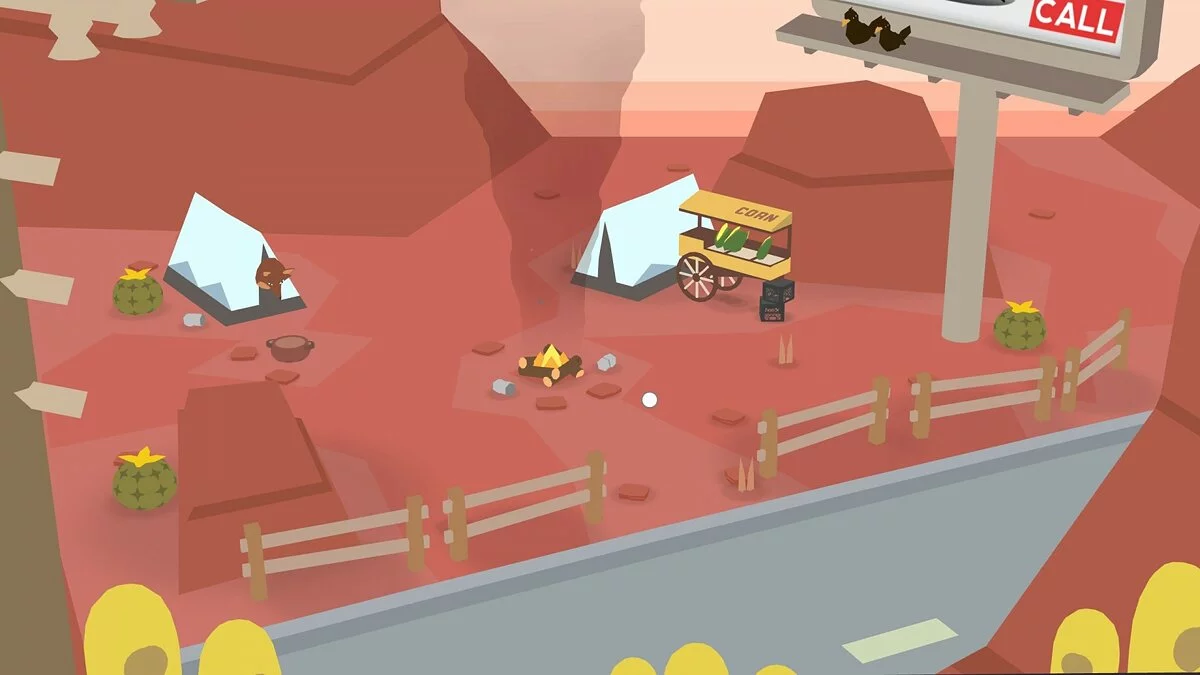 Скриншоты из Donut County / Картинка 26