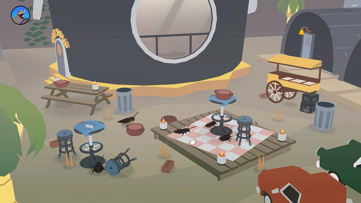 Скриншоты из Donut County / Картинка 37