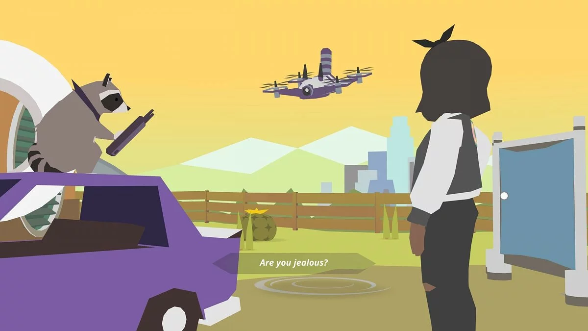 Скриншоты из Donut County / Картинка 38