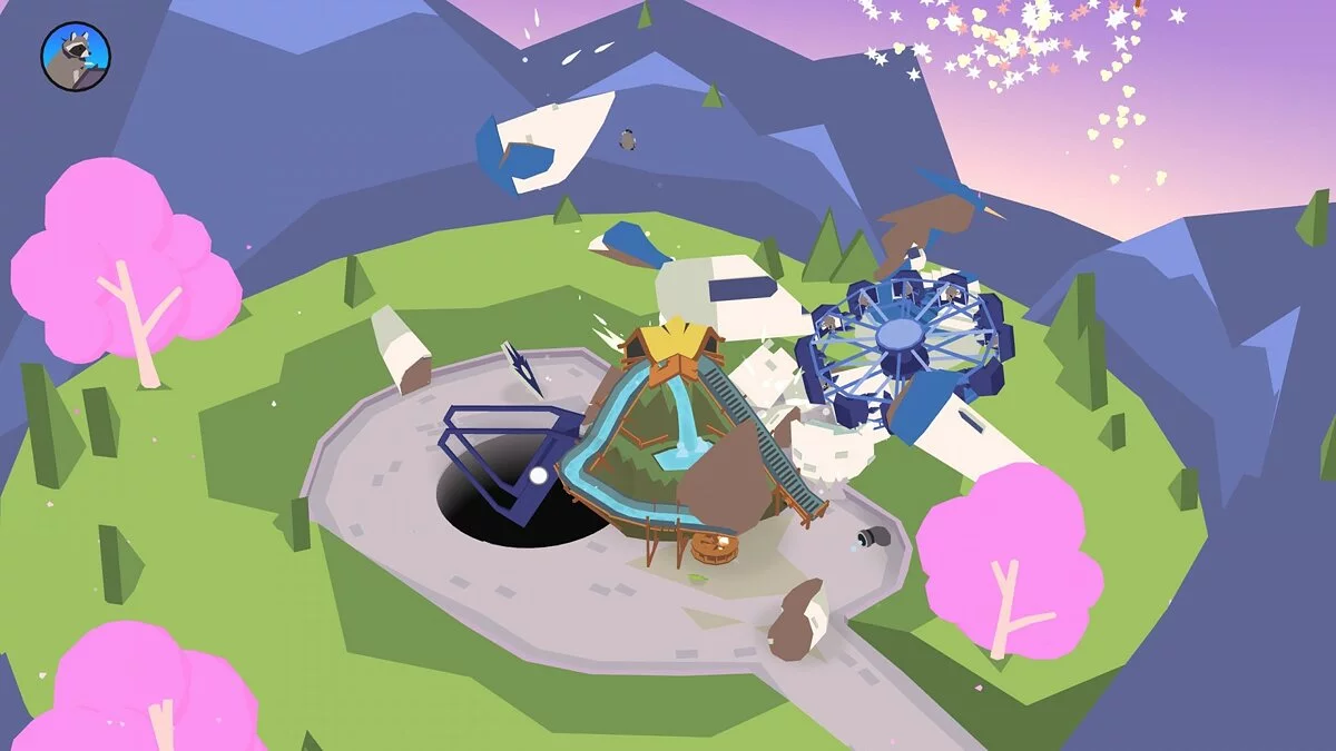 Скриншоты из Donut County / Картинка 42