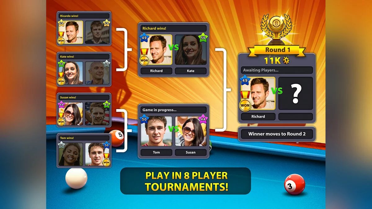 Скриншоты из 8 Ball Pool / Картинка 3
