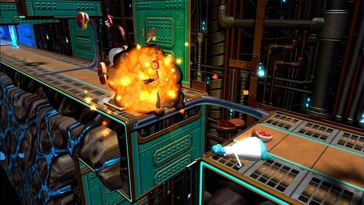 Скриншоты из 'Splosion Man / Картинка 4