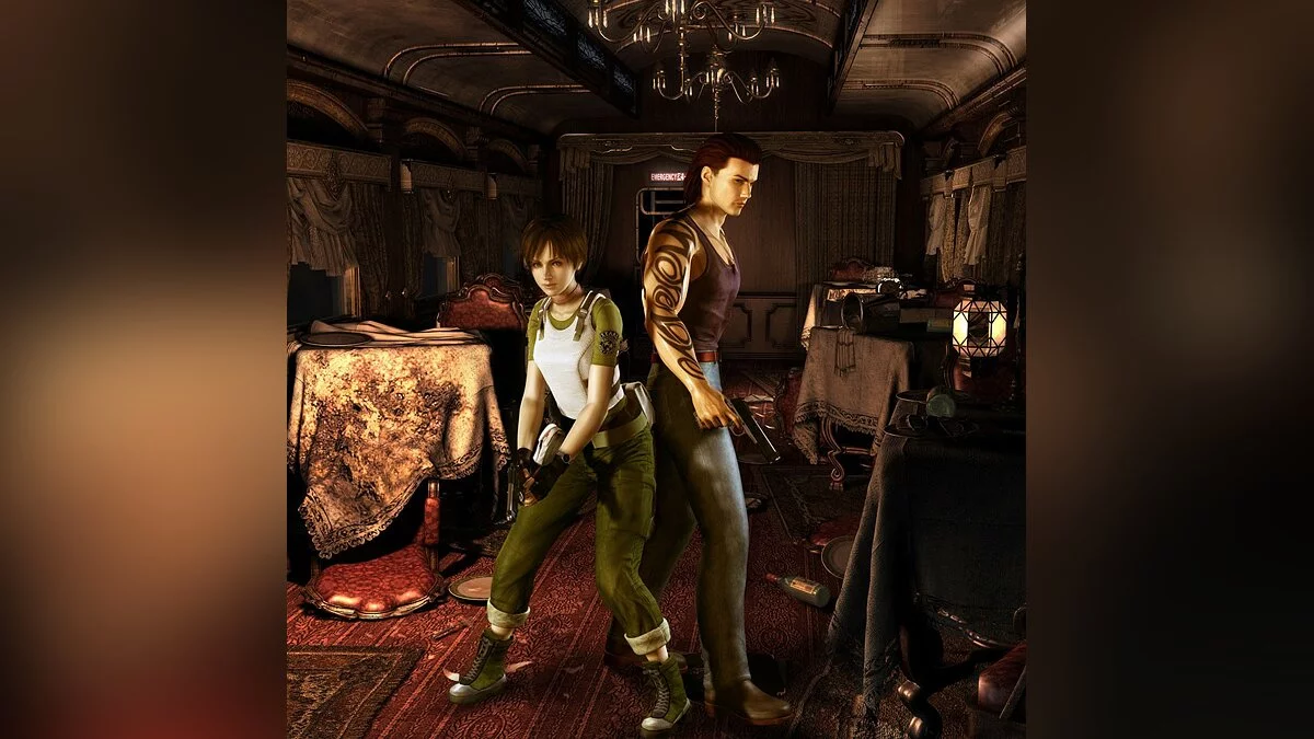 Арт из Resident Evil Zero / Картинка 17