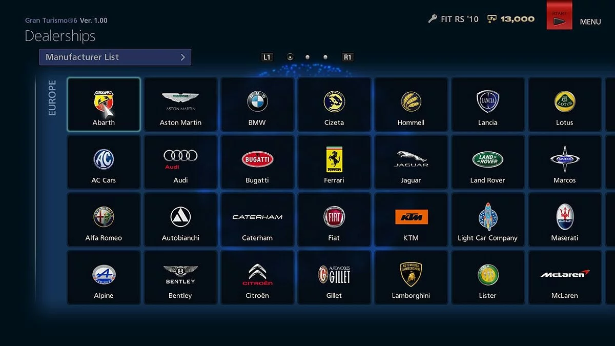 Скриншоты из Gran Turismo 6 / Картинка 302