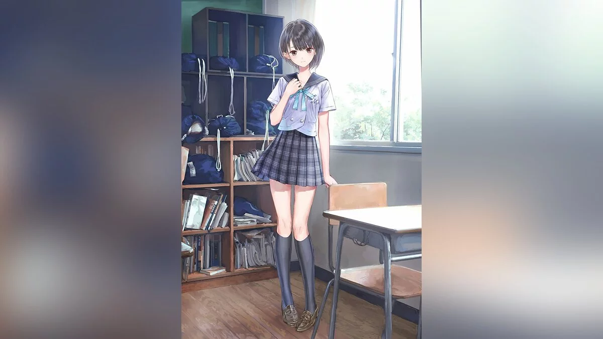Арт из Blue Reflection / Картинка 3