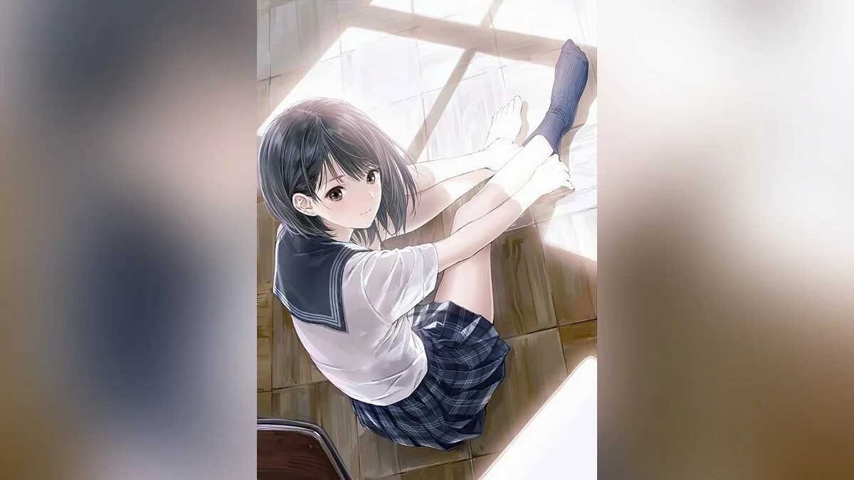 Арт из Blue Reflection / Картинка 4