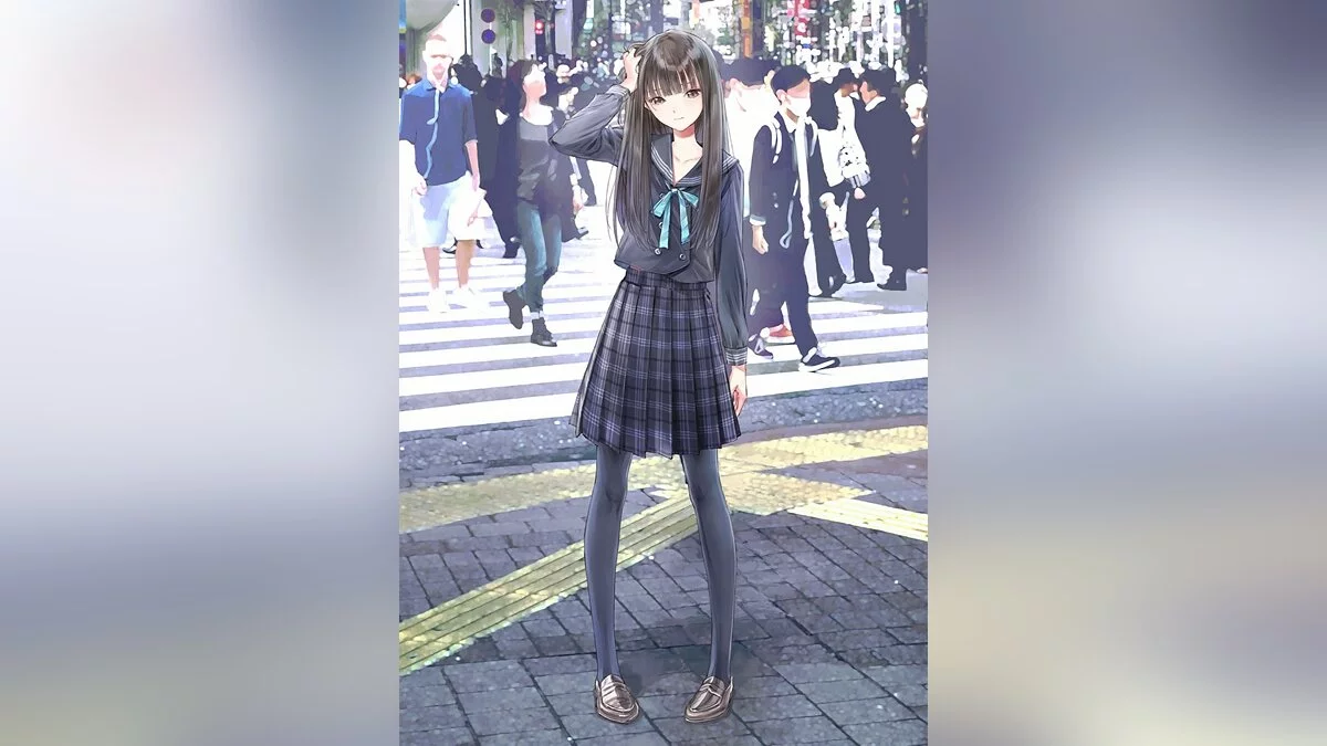 Арт из Blue Reflection / Картинка 25