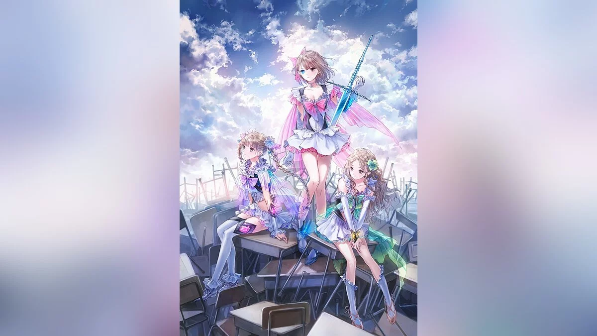 Арт из Blue Reflection / Картинка 28