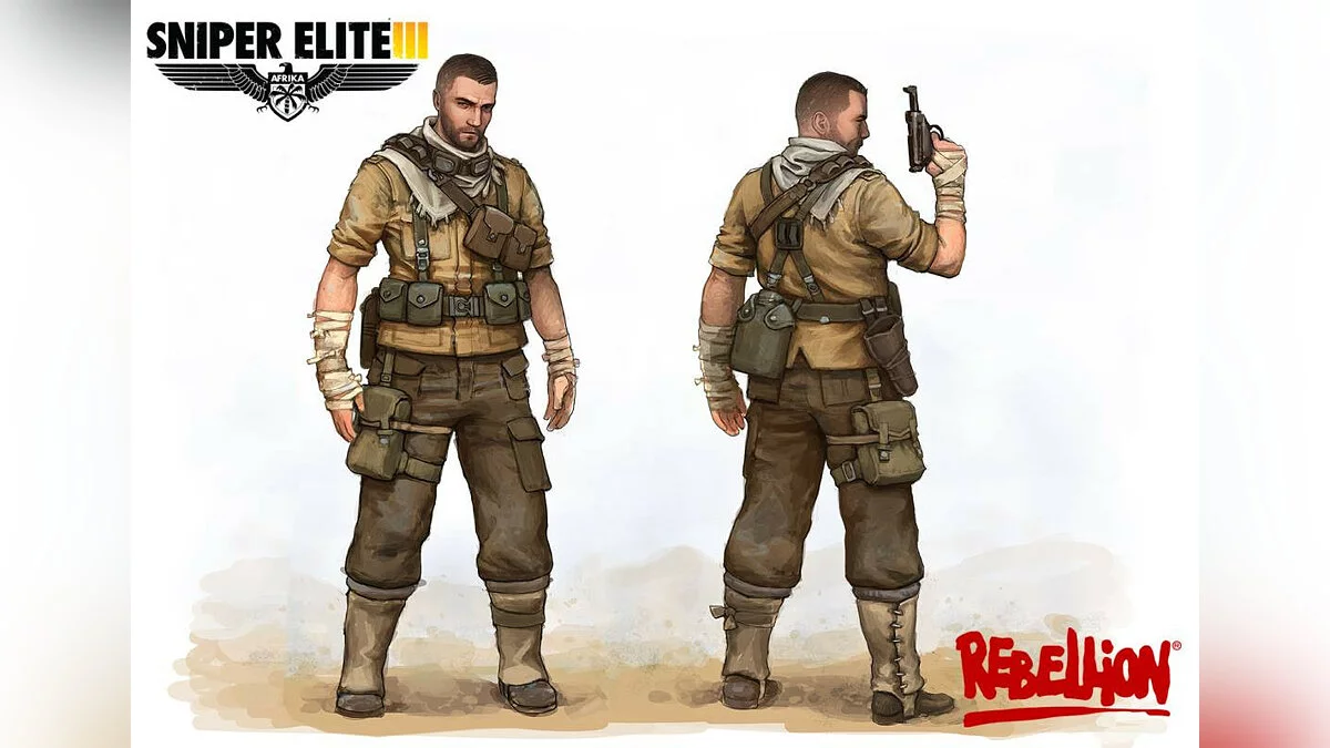 Арт из Sniper Elite 3 / Картинка 3