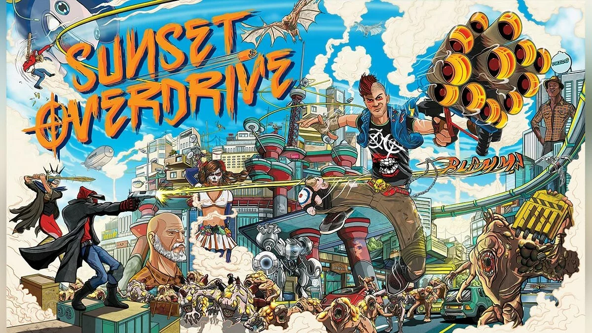 Арт из Sunset Overdrive / Картинка 22