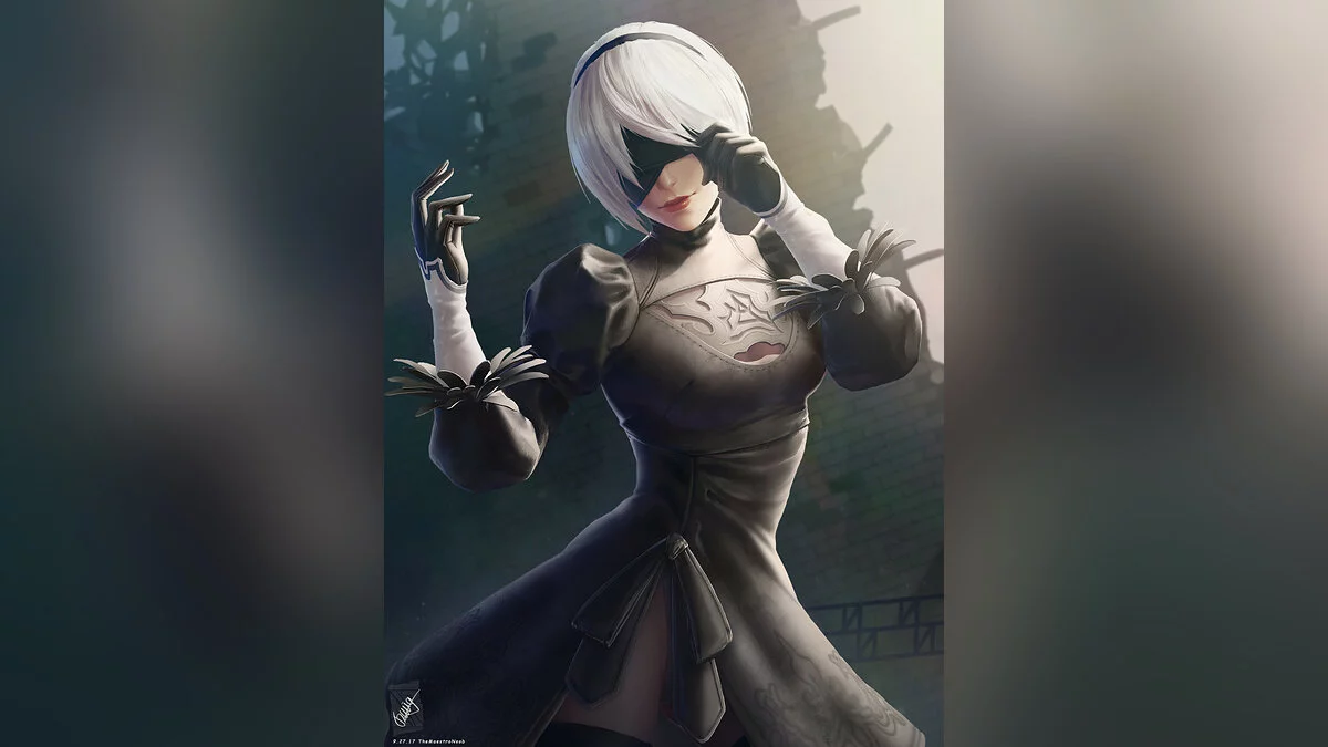 Девушки из NieR / Картинка 9