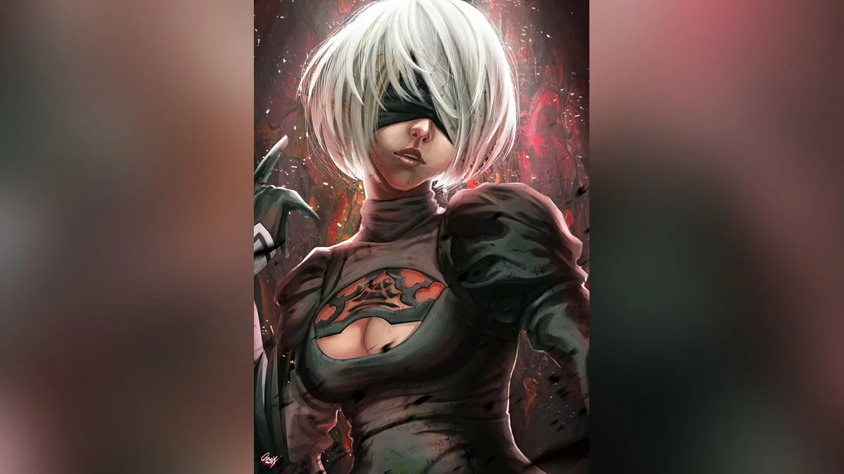 Девушки из NieR / Картинка 13