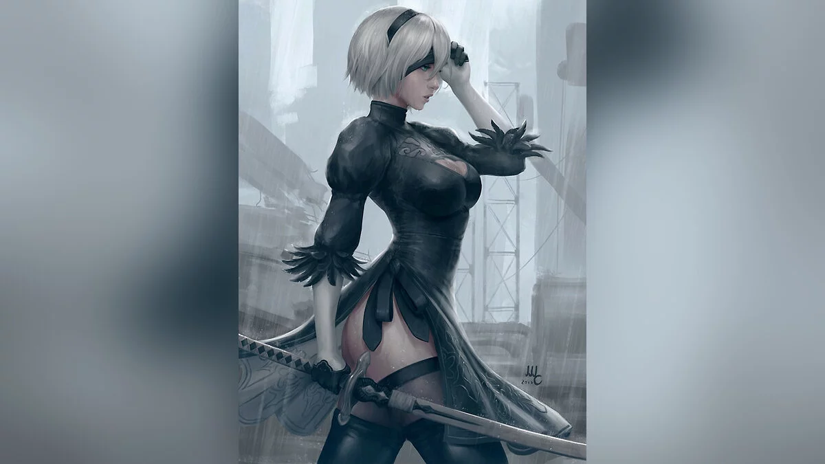Девушки из NieR / Картинка 17