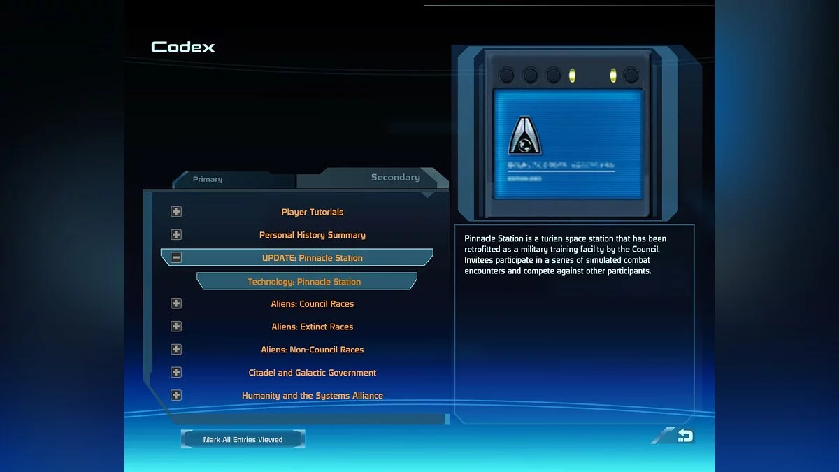 Скриншоты из Mass Effect: Pinnacle Station / Картинка 11