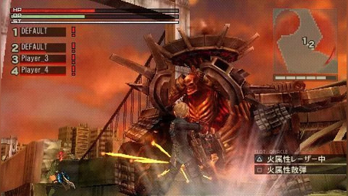 Скриншоты из Gods Eater Burst / Картинка 8