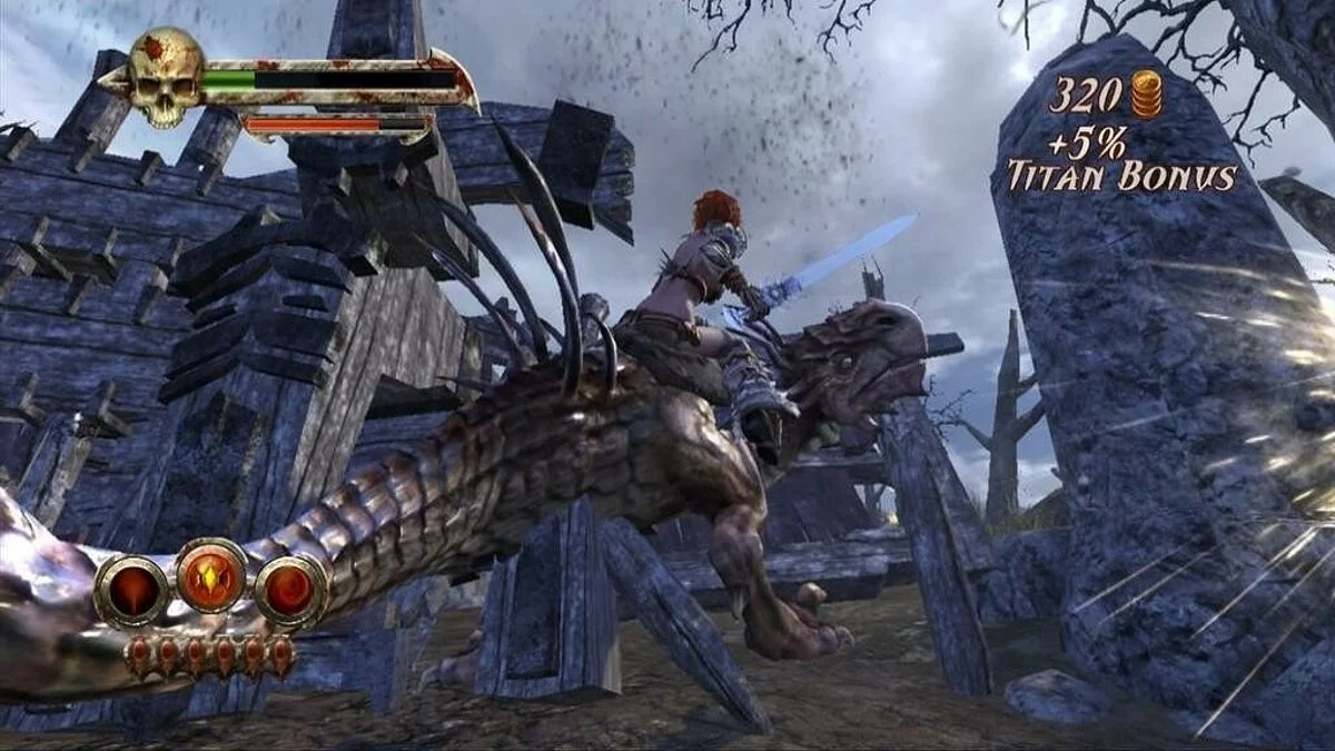 Скриншоты из Golden Axe: Beast Rider / Картинка 48