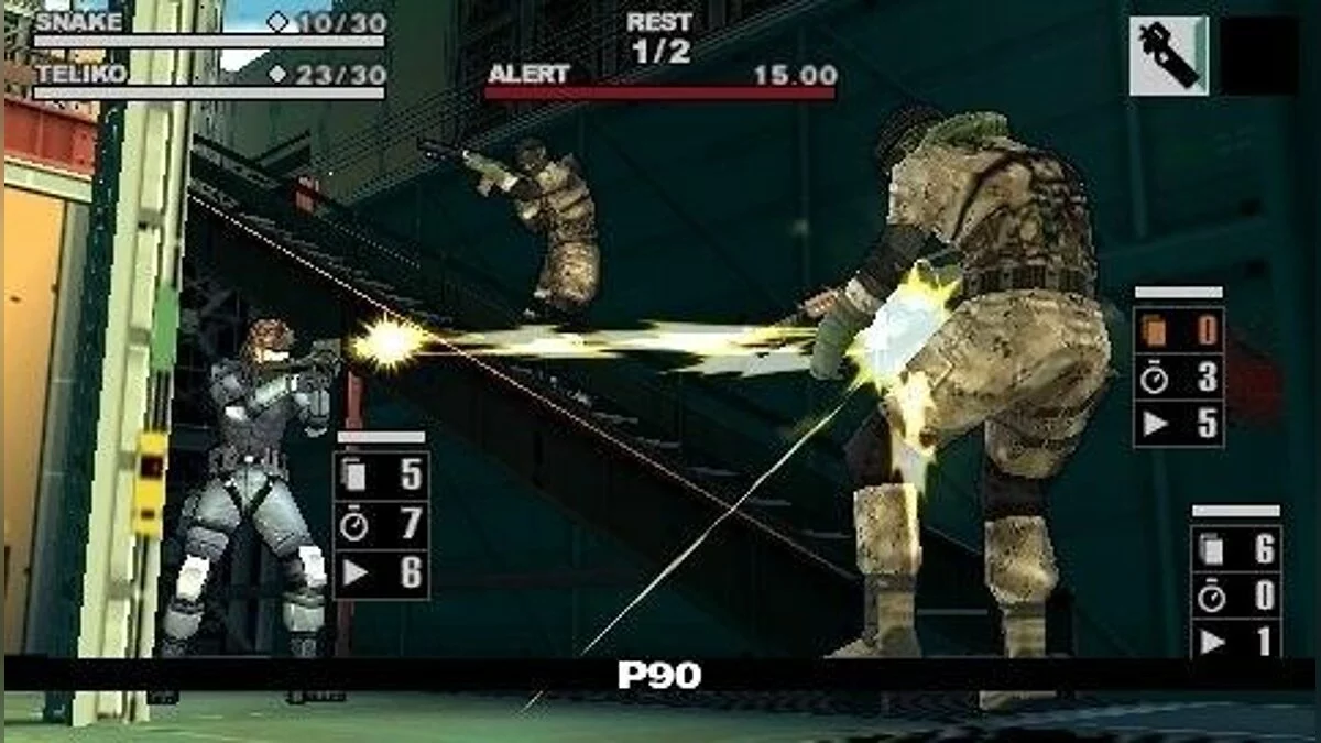 Скриншоты из Metal Gear Ac!d 2 / Картинка 25