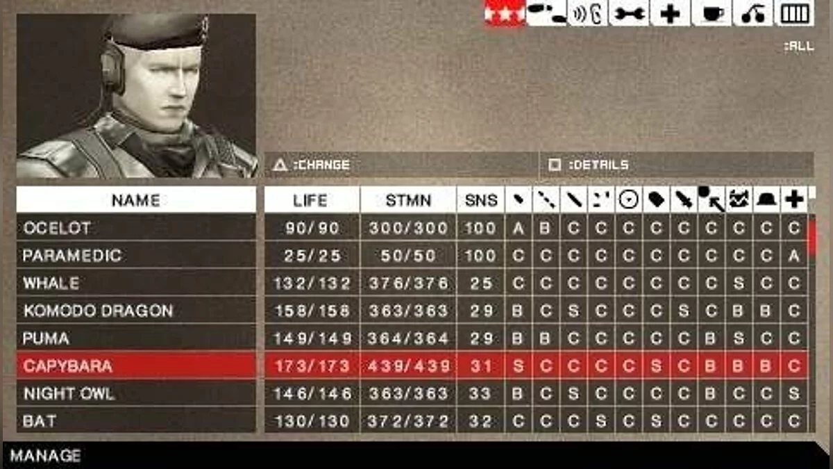 Скриншоты из Metal Gear Solid: Portable Ops Plus / Картинка 68