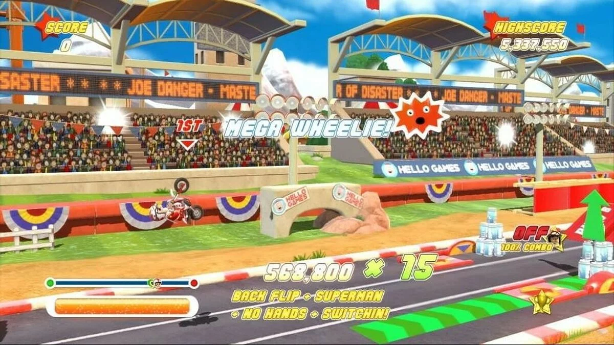 Скриншоты из Joe Danger / Картинка 30