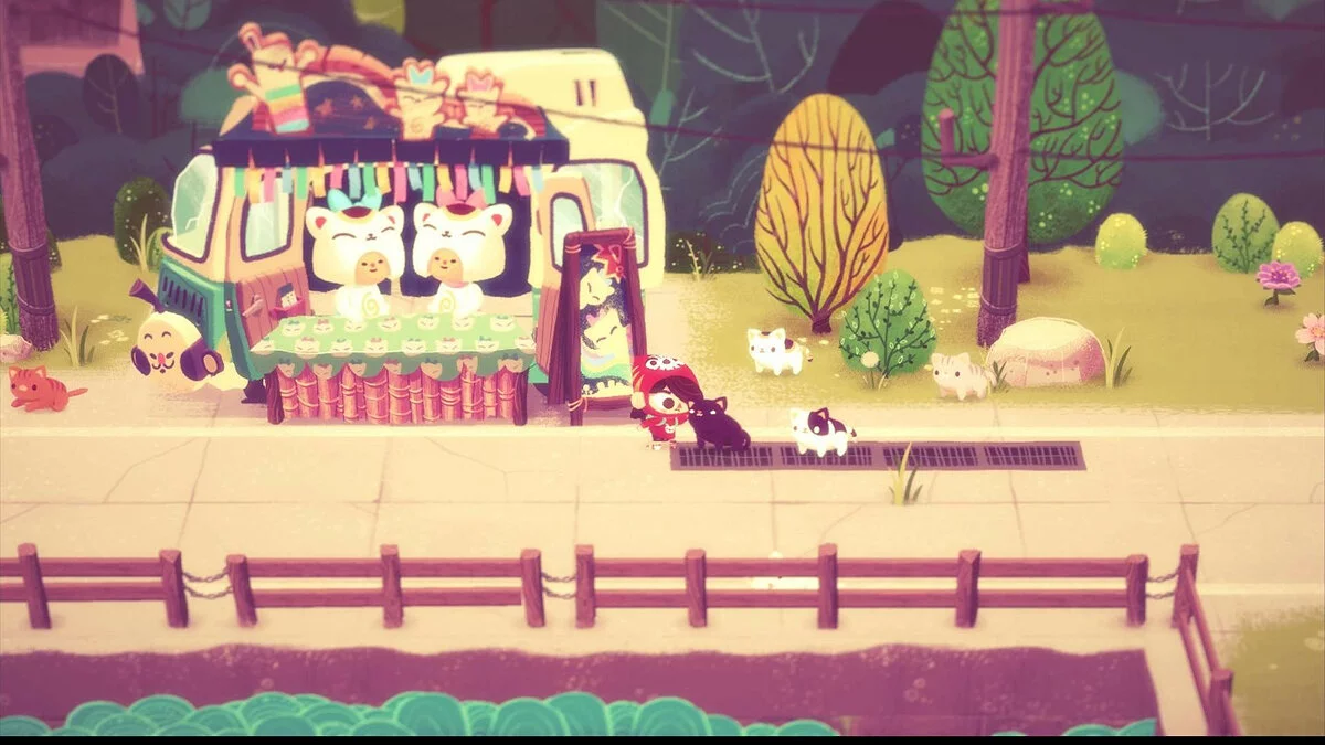Скриншоты из Mineko's Night Market / Картинка 1