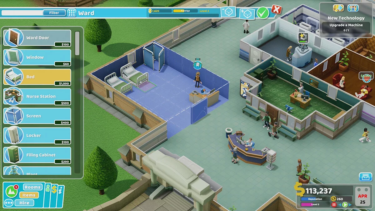 Скриншоты из Two Point Hospital / Картинка 37