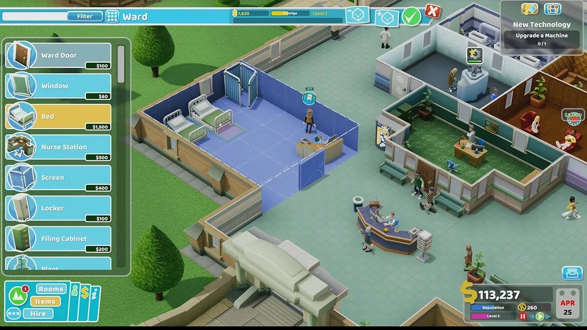 Скриншоты из Two Point Hospital / Картинка 45