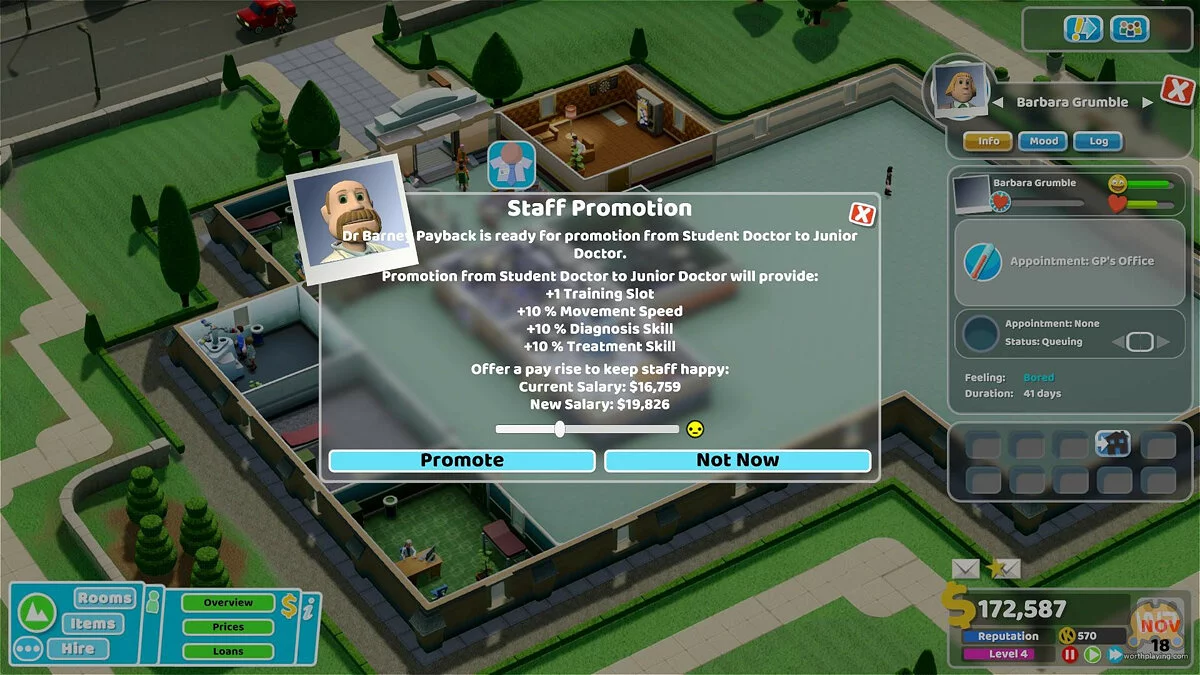 Скриншоты из Two Point Hospital / Картинка 20