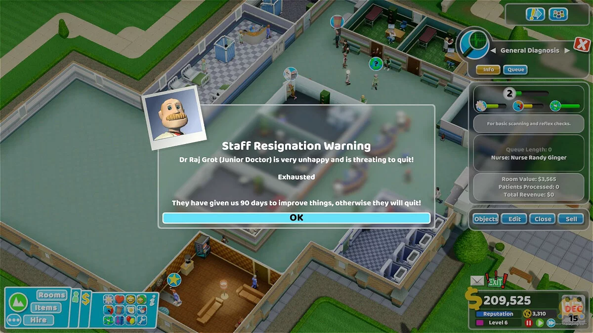 Скриншоты из Two Point Hospital / Картинка 12
