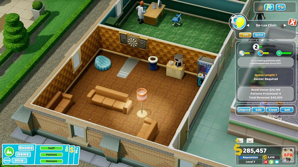 Скриншоты из Two Point Hospital / Картинка 11