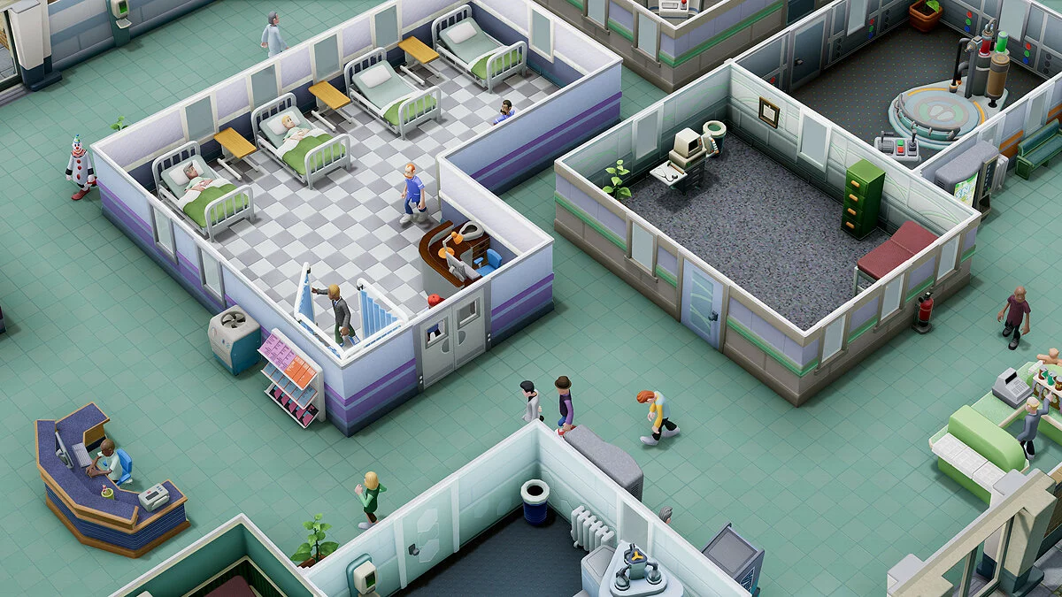 Скриншоты из Two Point Hospital / Картинка 2