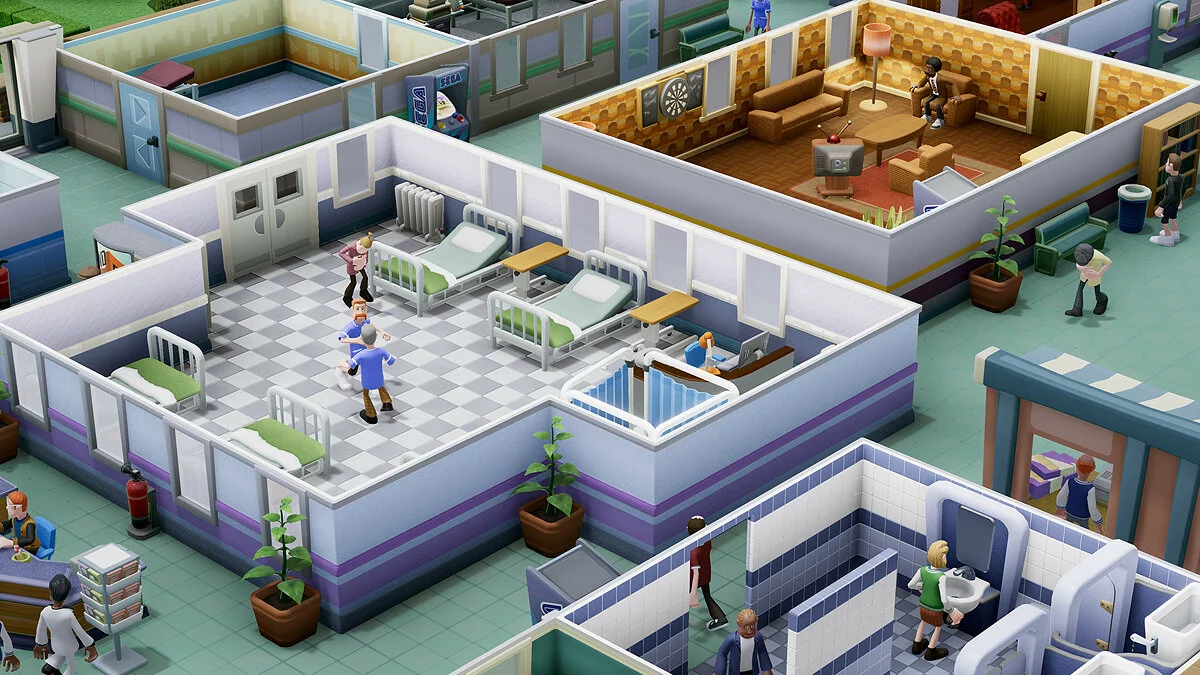 Скриншоты из Two Point Hospital / Картинка 5