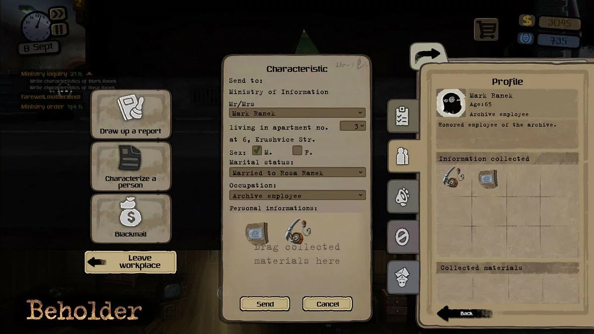 Скриншоты из Beholder: Complete Edition / Картинка 4