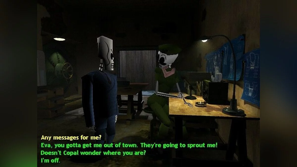 Скриншоты из Grim Fandango / Картинка 90