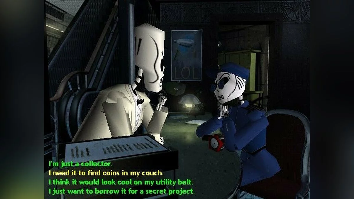 Скриншоты из Grim Fandango / Картинка 107