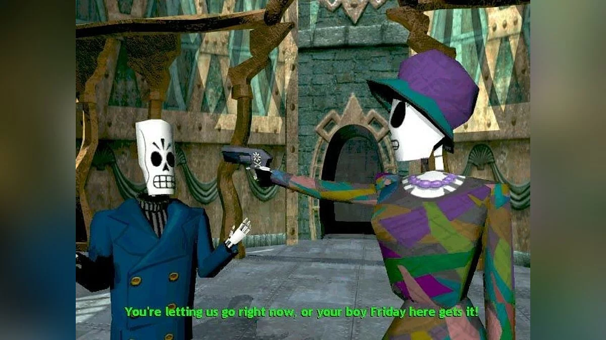 Скриншоты из Grim Fandango / Картинка 114