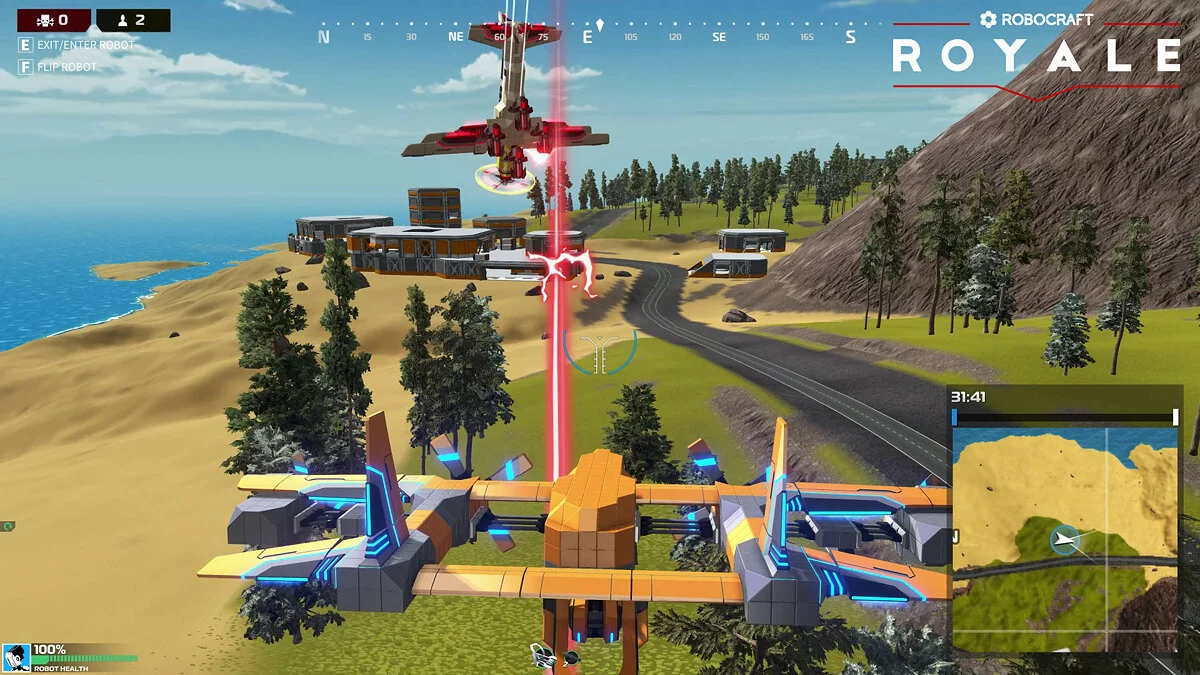 Скриншоты из Robocraft Royale / Картинка 7