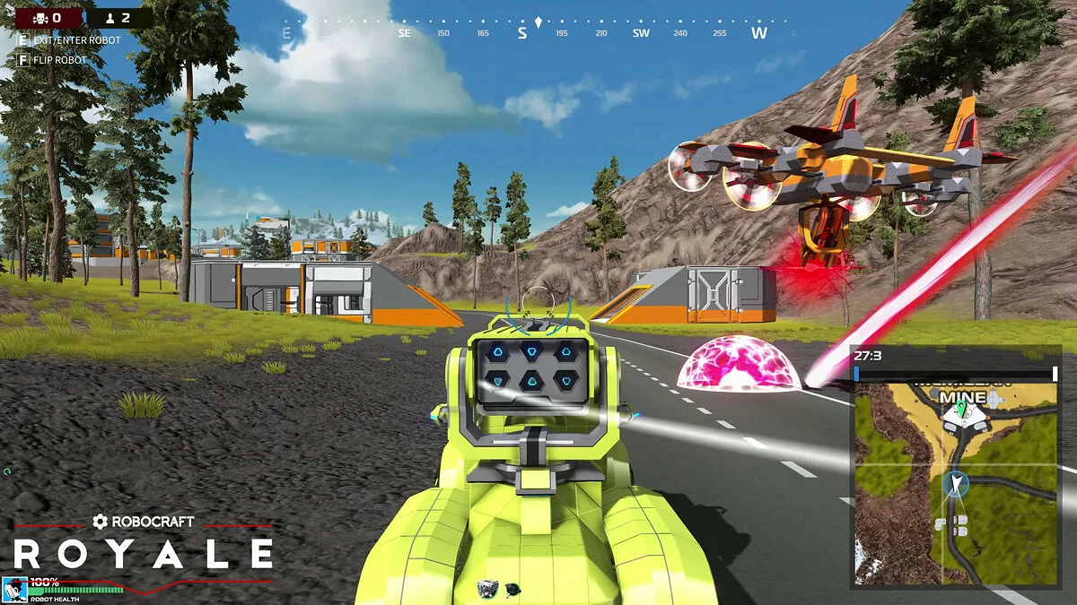 Скриншоты из Robocraft Royale / Картинка 12