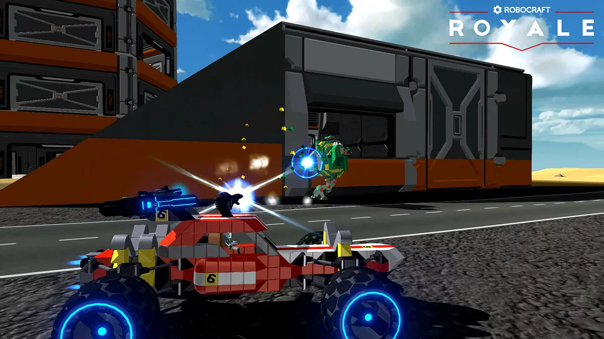Скриншоты из Robocraft Royale / Картинка 17
