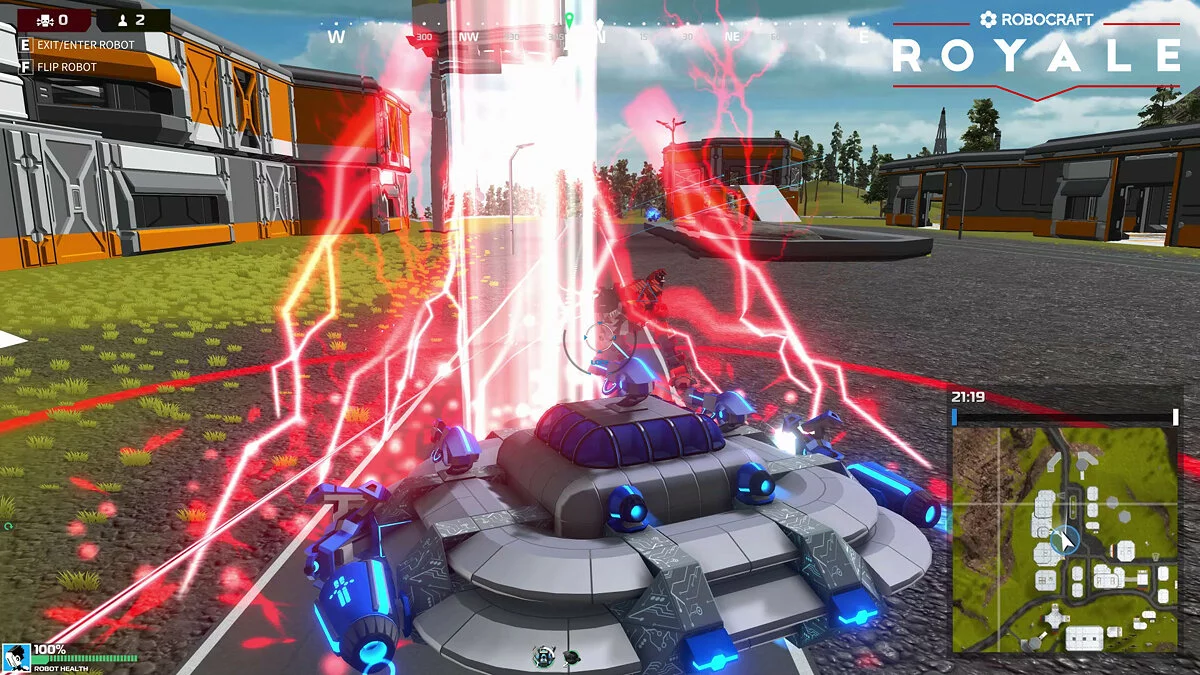 Скриншоты из Robocraft Royale / Картинка 18