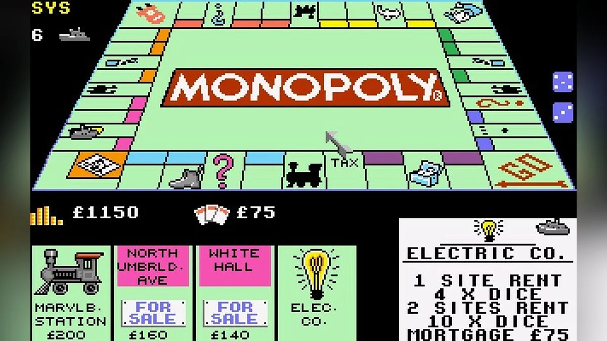 Скриншоты из Monopoly (1985) / Картинка 6
