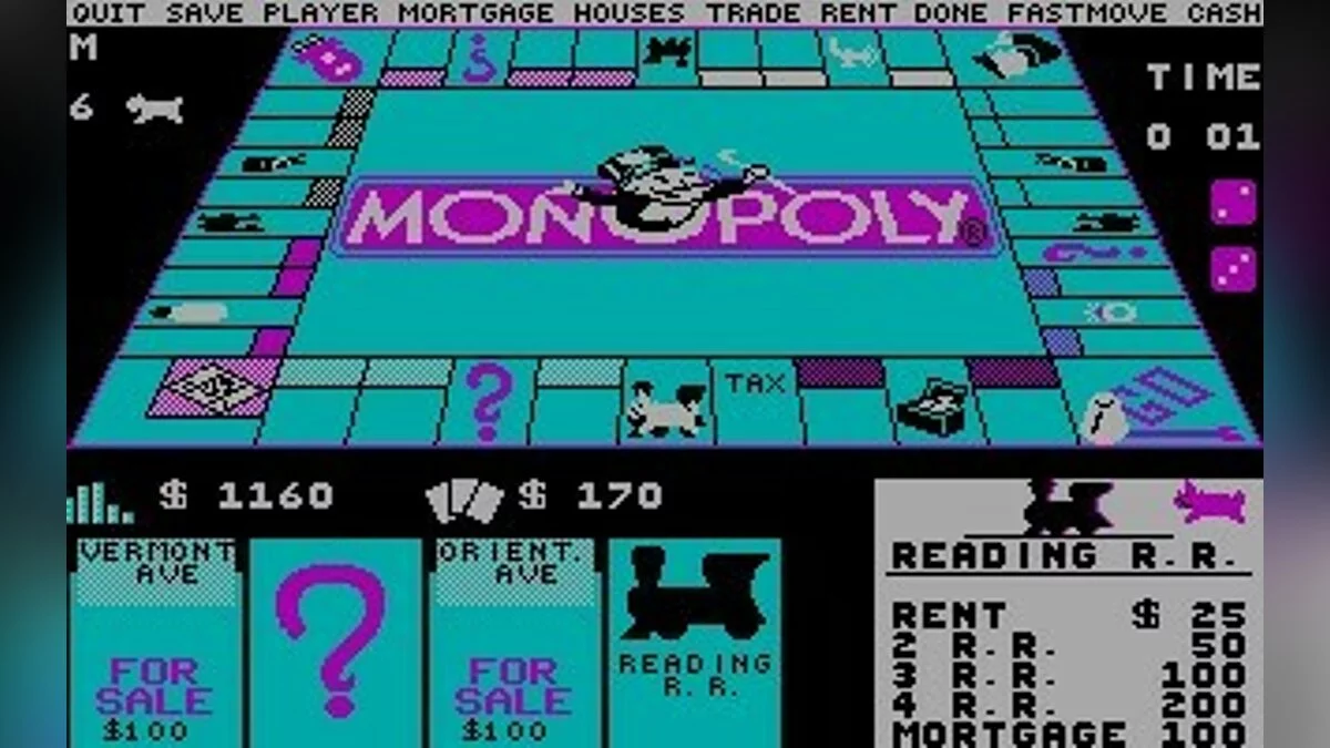 Скриншоты из Monopoly (1985) / Картинка 45