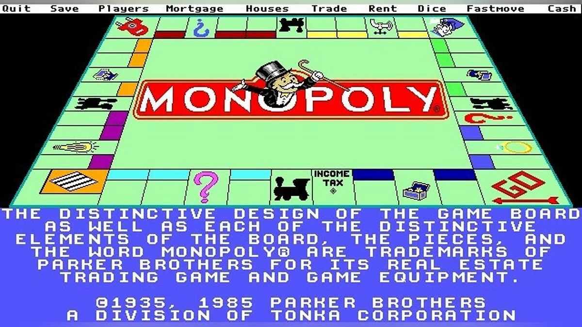 Скриншоты из Monopoly (1985) / Картинка 47